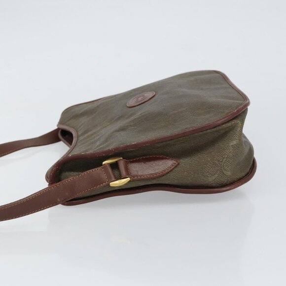 Authentic GUCCI Shoulder Bag Canvas Brown Gold 001 23 1036 - Picture 11 of 16